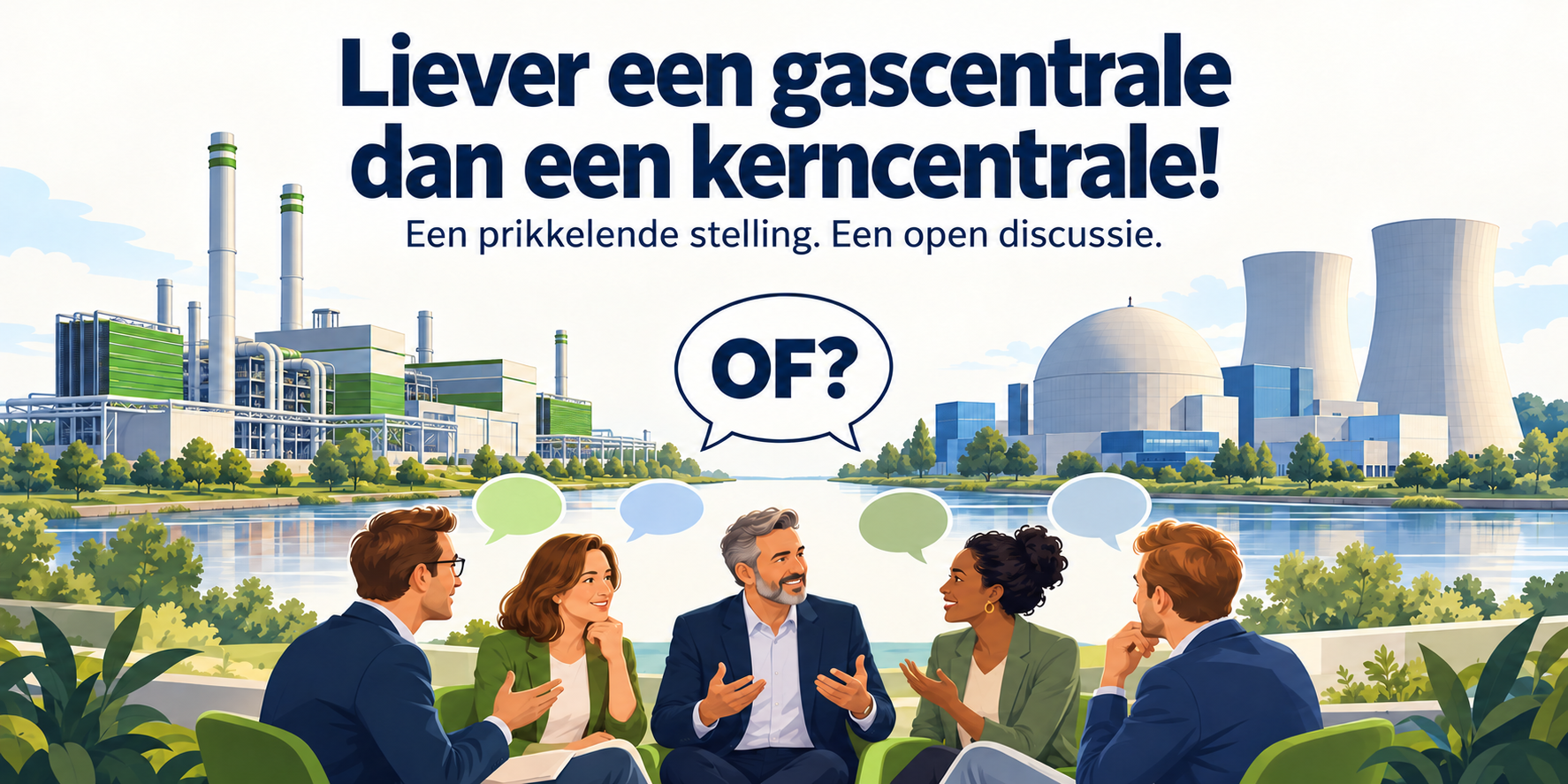 Symposium 18 november: Liever een gascentrale dan een kerncentrale! 